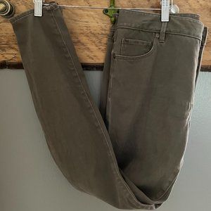 Ann Taylor LOFT Khaki Leggings Soft Denim Skinny Jeans
